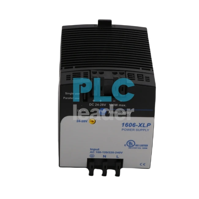 Allen-Bradley 1606-XLP100E AC/DC Power Supply, 120/240VAC-to-24VDC, 100W Input